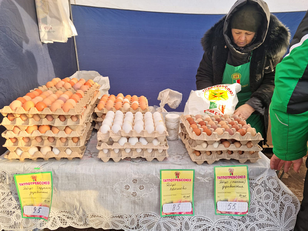 Яр Чаллыга 147 тоннадан артык авыл хуҗалыгы продукциясе китерелде