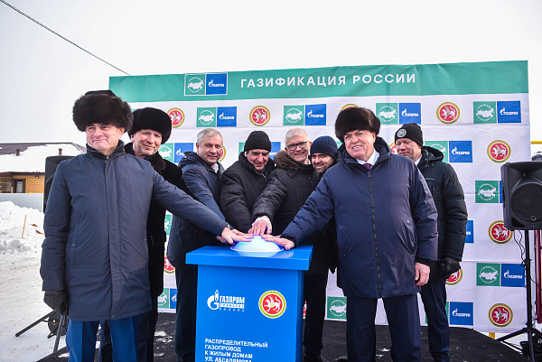 В Набережных Челнах пустили газ в дома новых микрорайонов