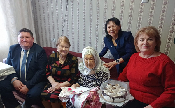 Ветеран встречает 95-ый день рождения