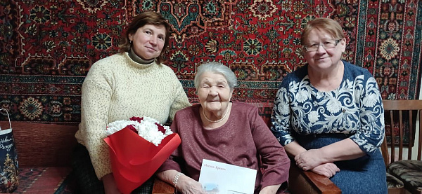 Ветеран 95 яшьлек юбилеен каршылый