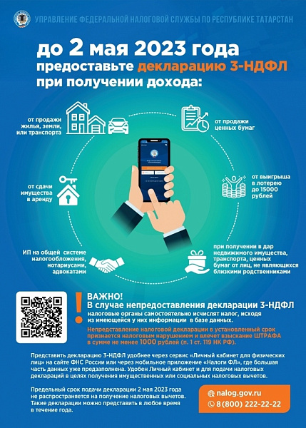 Кто должен подать налоговую декларацию в 2023 году?