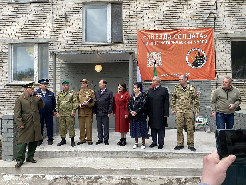В Набережных Челнах открылся новый павильон музея «Звезда солдата»