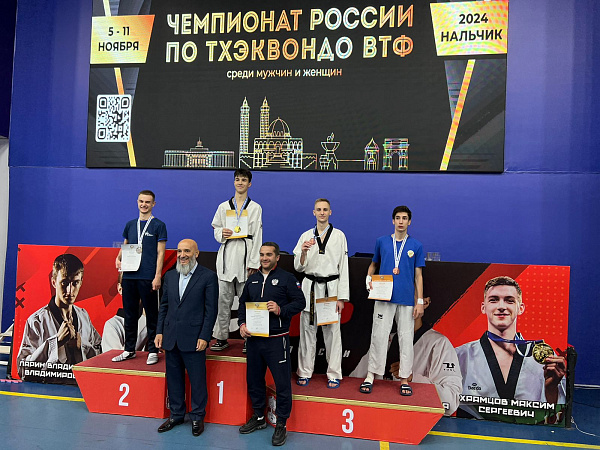 Чаллы спортчысы тхэквондо буенча Россия чемпионатында призер булды
