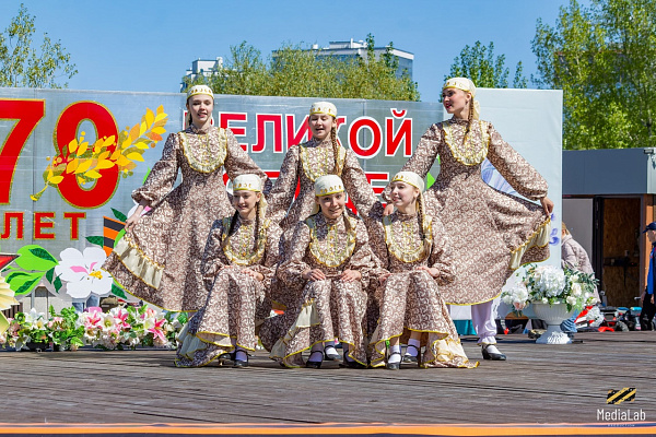 Комсомол районында 9 Май билгеләп үтелде