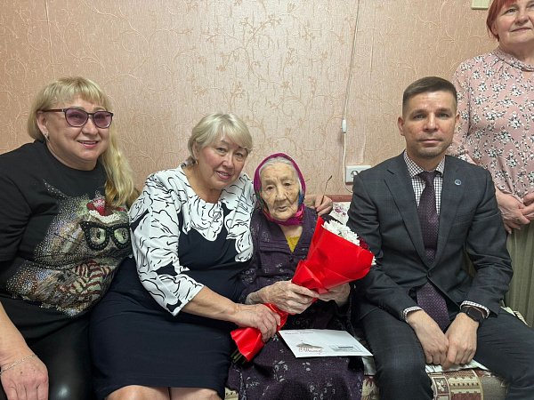 Ветеран 95 яшьлек юбилее уңаеннан котлаулар кабул итте