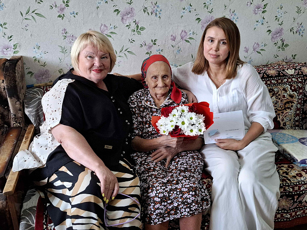 Ветеран встречает юбилей