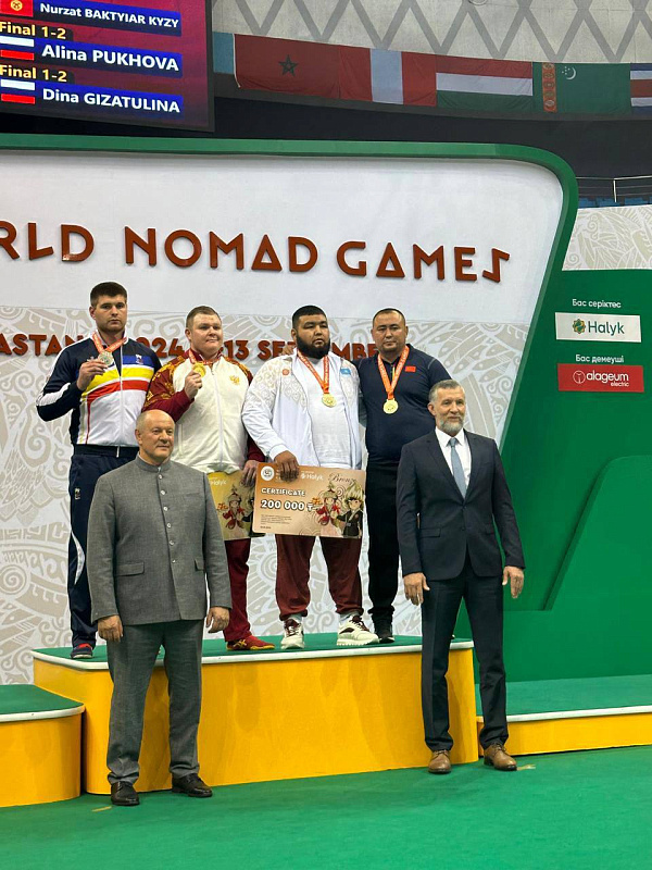 Челнинский борец Ранис Гилязетдинов победил на Всемирных играх