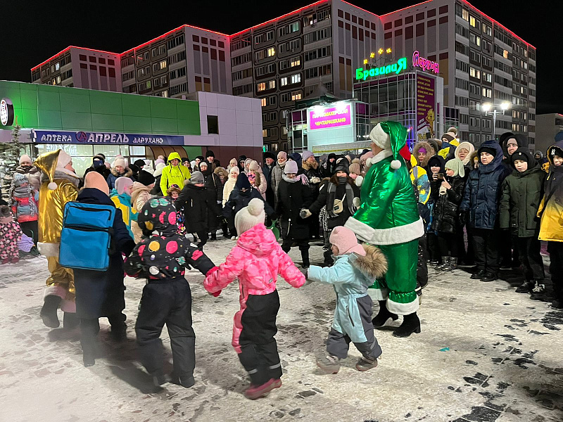 В Набережных Челнах «Новогодний переполох»