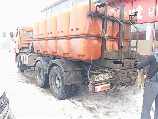 Чаллы фирмасы Лисичанск шәһәренә гуманитар ярдәм тапшырды