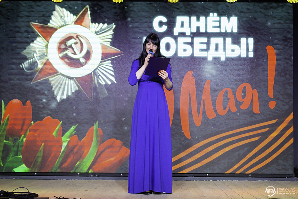 Молодёжный центр «Нур» поздравил ветеранов с наступающим праздником «День Победы»