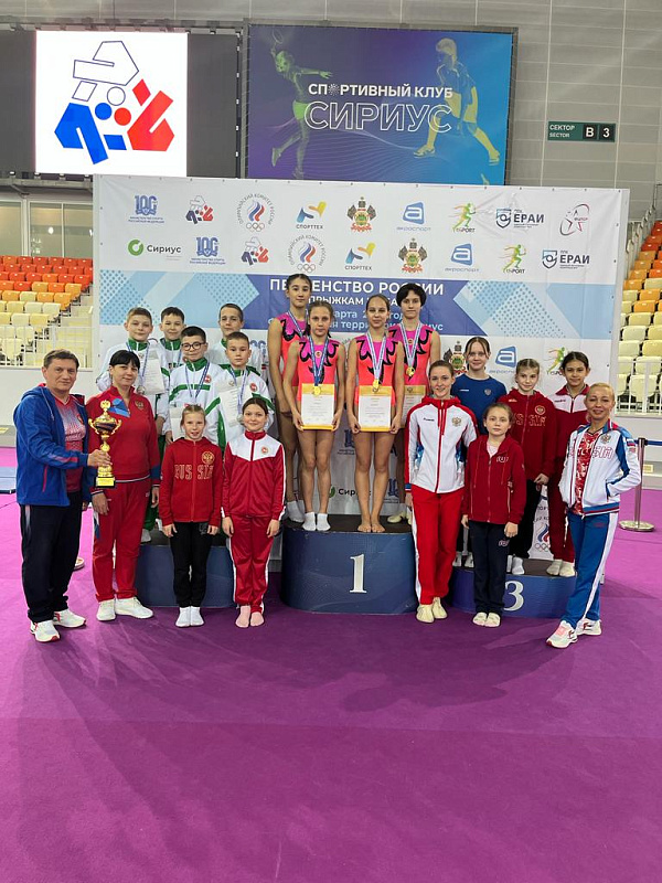 Челнинские гимнасты выиграли первенство России