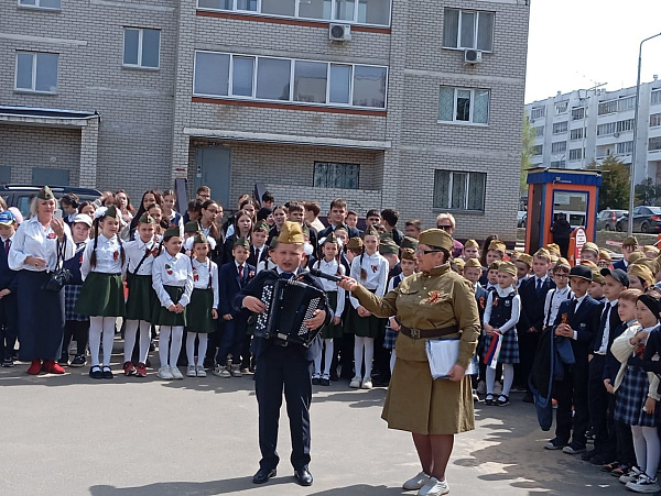 Чаллы балалары ветераннарны котлады