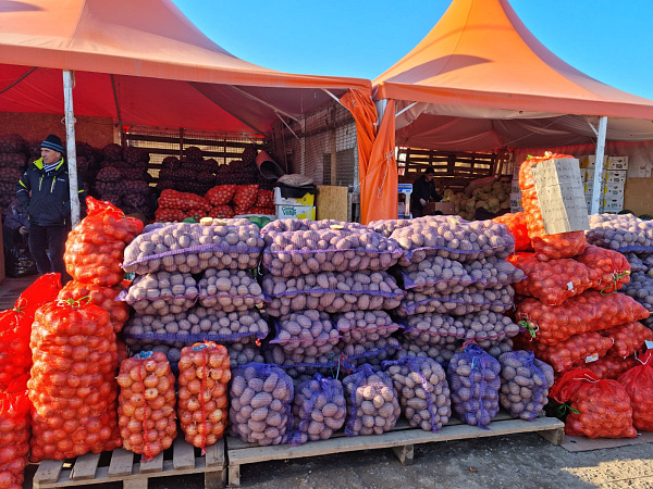 На ярмарках города продано более 900 тонн продукции