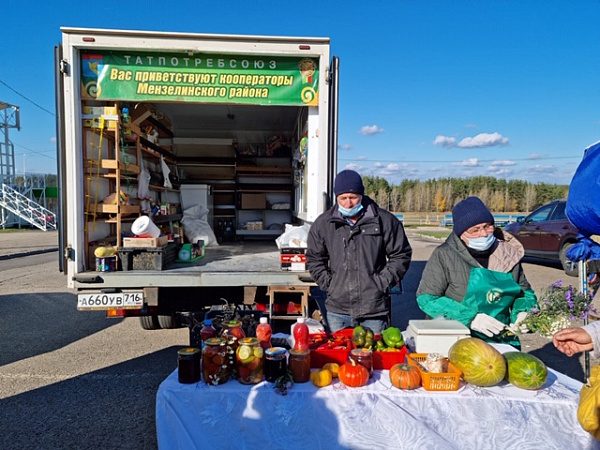800 тонн сельскохозяйственной продукции завезли в Набережные Челны