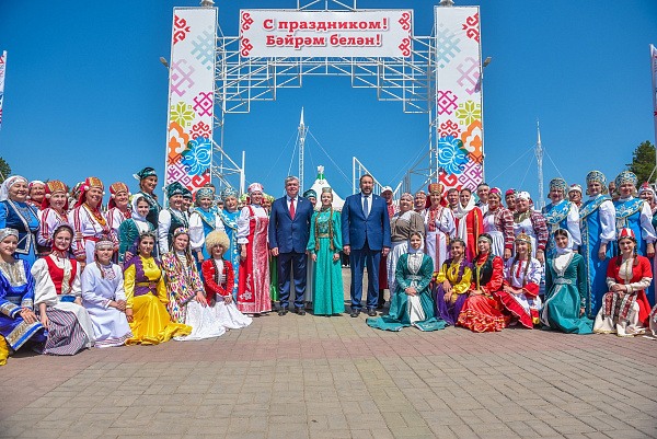 Мэр города поблагодарил за организацию Сабантуя