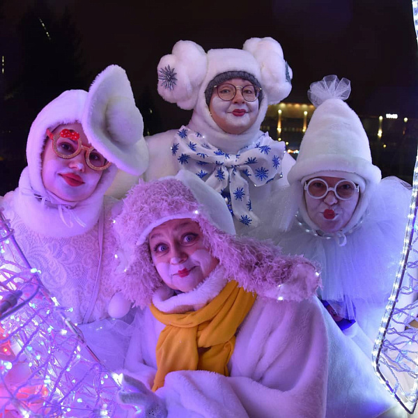 Снеговички порадуют челнинцев на общественных пространствах