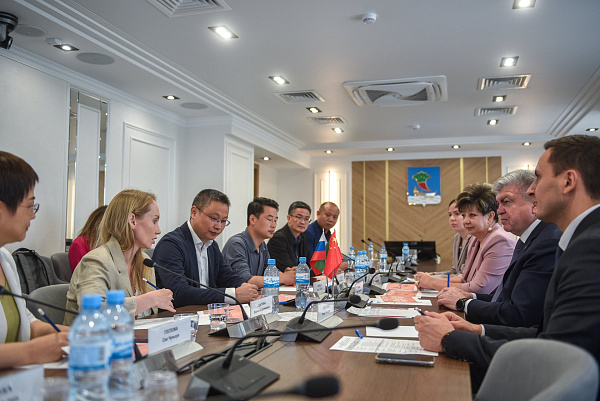 Наил Мәһдиев Кытай делегациясе белән очрашты
