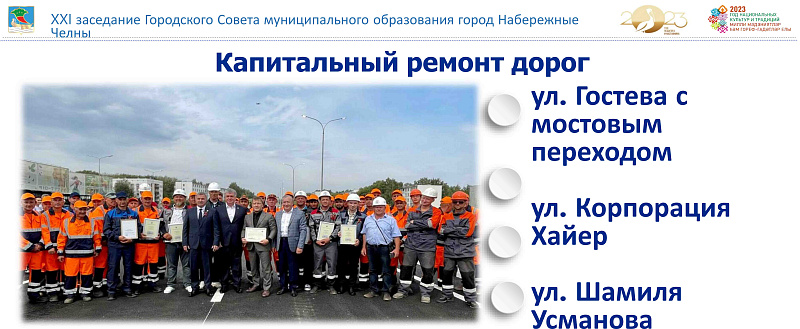 В Набережных Челнах устранены 10 мест концентрации ДТП