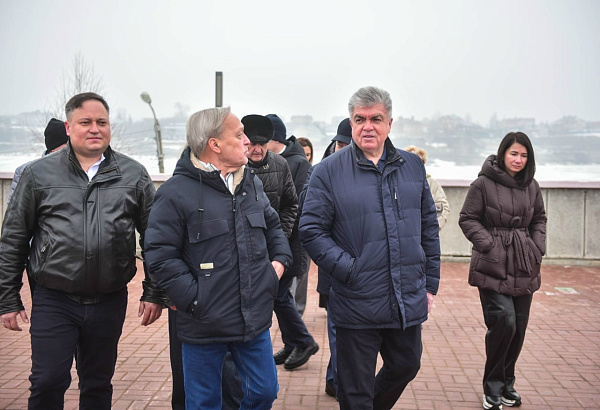 Наиль Магдеев ознакомился с очисткой реки Мелекески