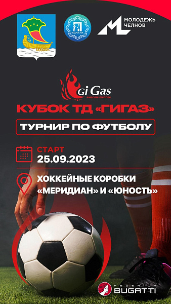 Турнир по футболу на Кубок торгового дома «GiGas» среди команд молодежных клубов