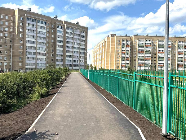 Чаллыда 39 нчы мәктәп янында юлларны яңарттылар