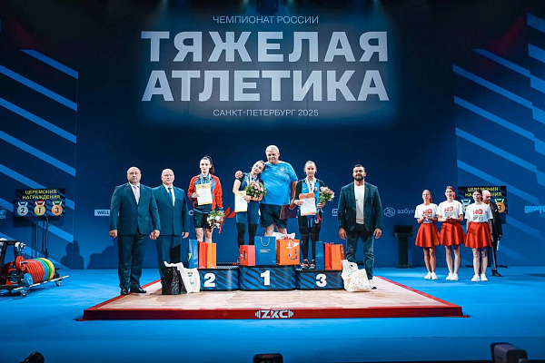 Чаллы авыр атлетлары Россия чемпионаты пьедесталын яулады