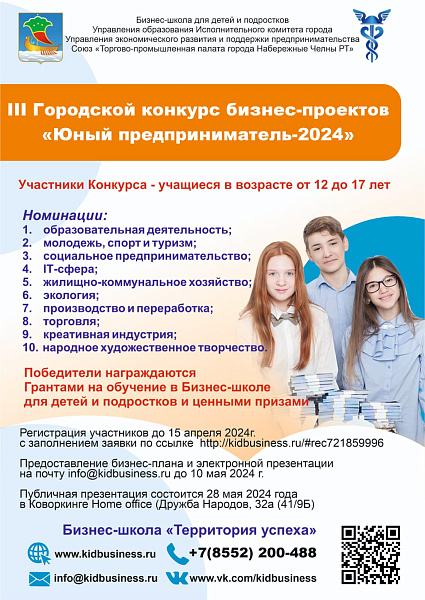Чаллыда «Яшь эшмәкәр-2024» конкурсы башлана