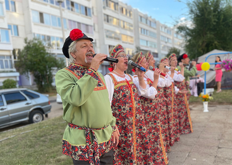 В Центральном районе стартовали праздники дворов