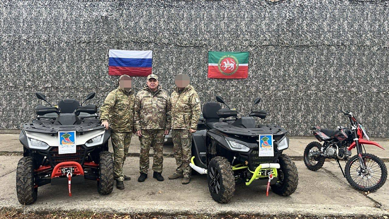 Наиль Магдеев лично передал гуманитарный груз в зону СВО