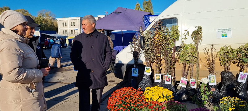 Глава Муслюмовского района приехал с фермерами в Челны